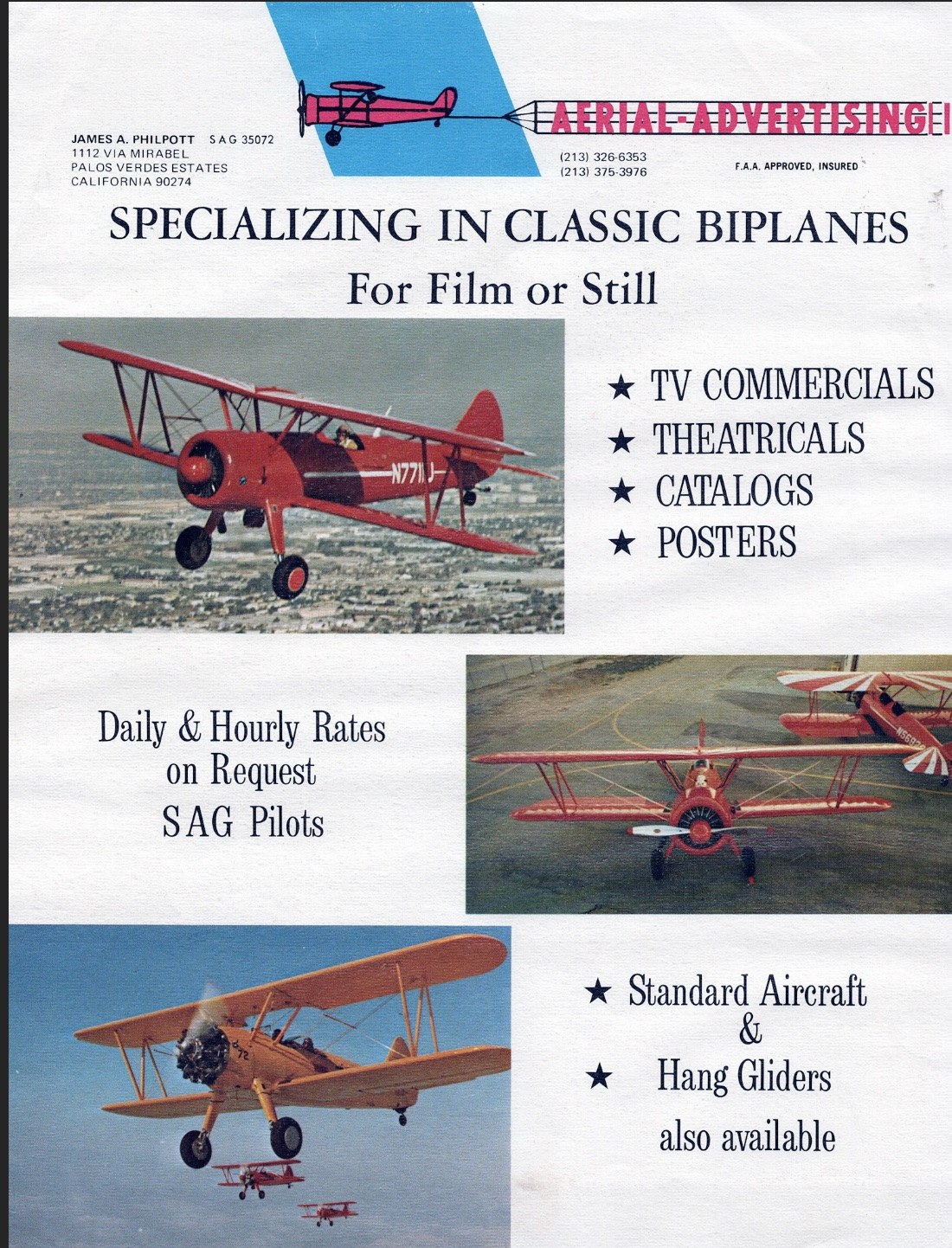 The Hollywood Stearmans
