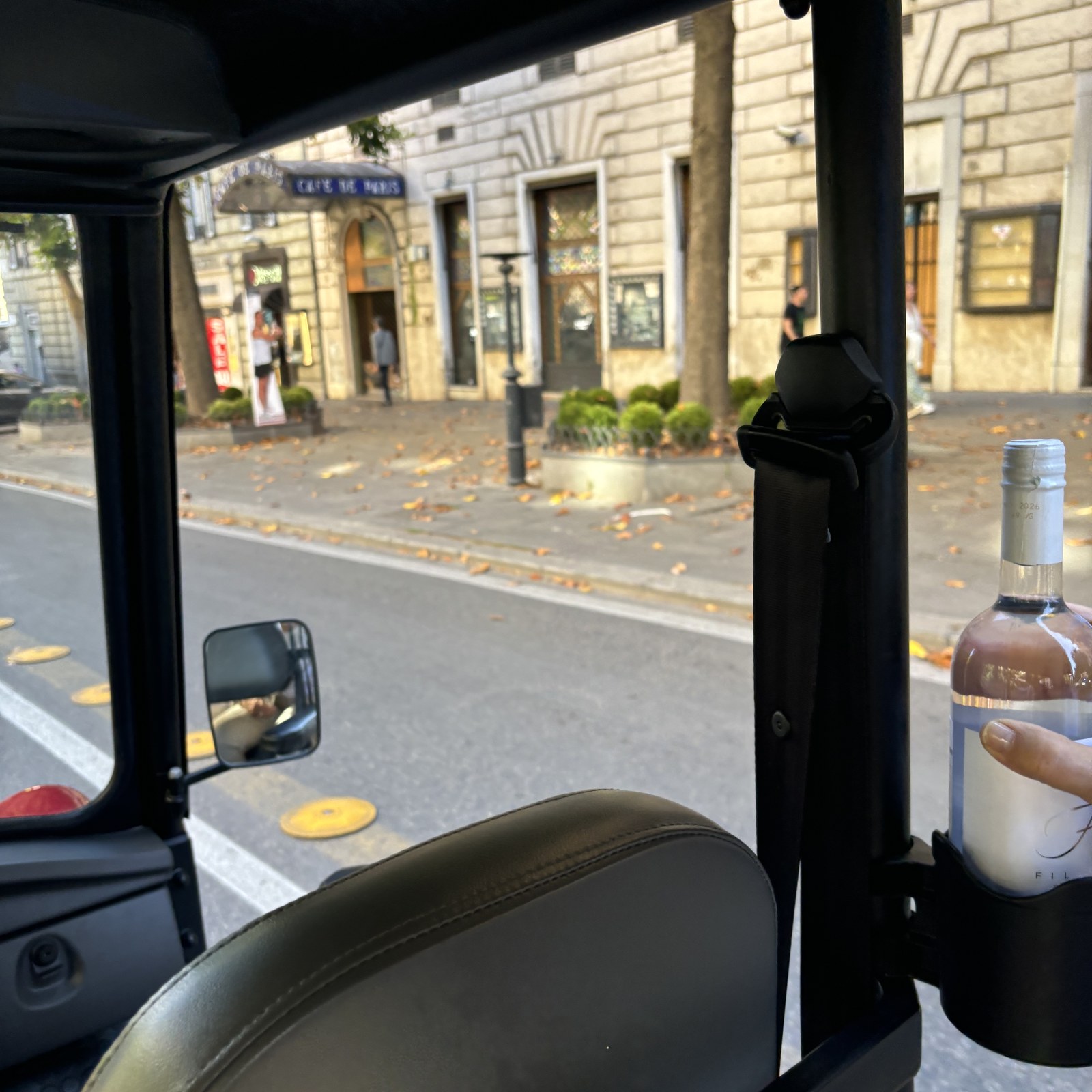 Rome private golf-cart tour