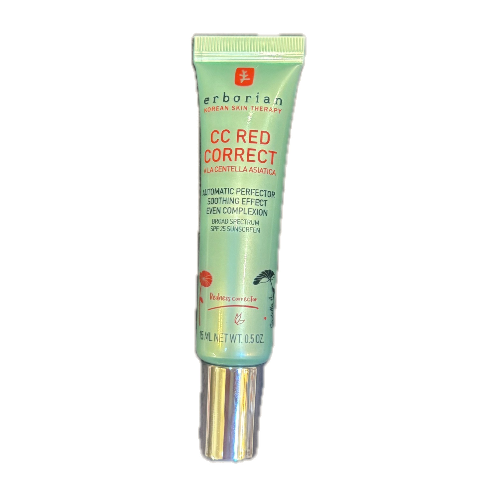 Erborian CC Red Correct (à la Centella Asiatica, SPF 25)