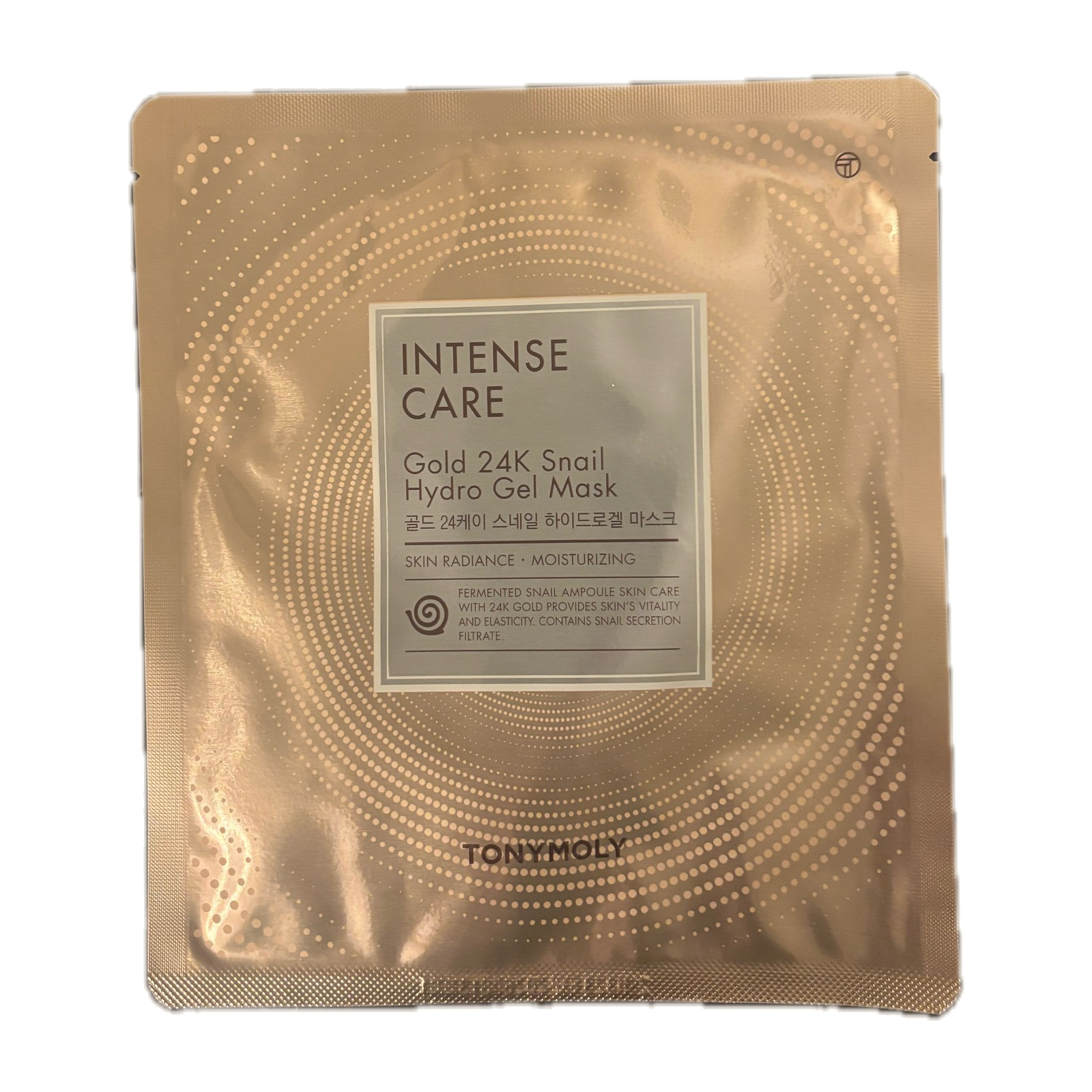 Tony Moly Intense Care Gold 24K Snail Hydro Gel Mask