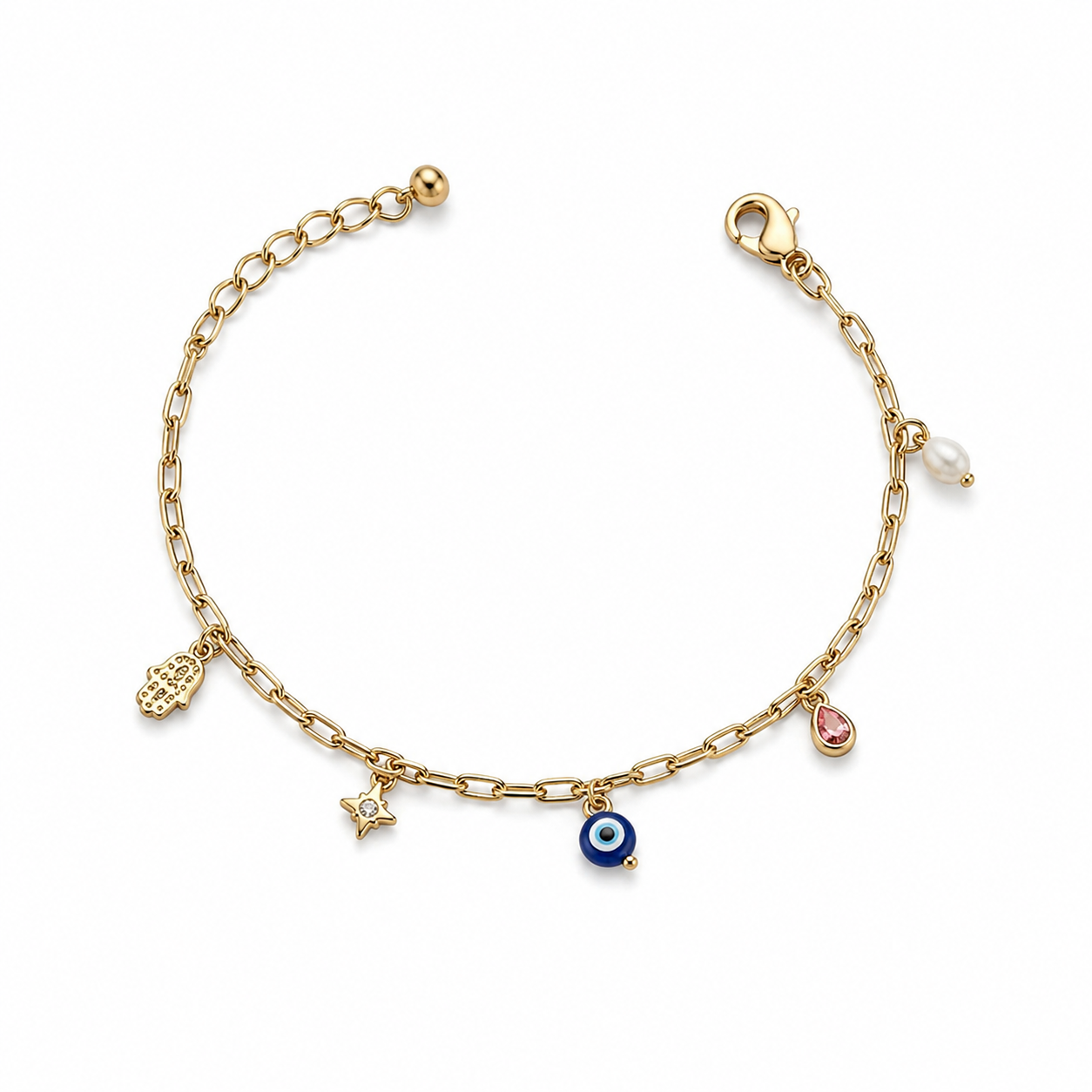 Gorjana charm bracelet (gold)