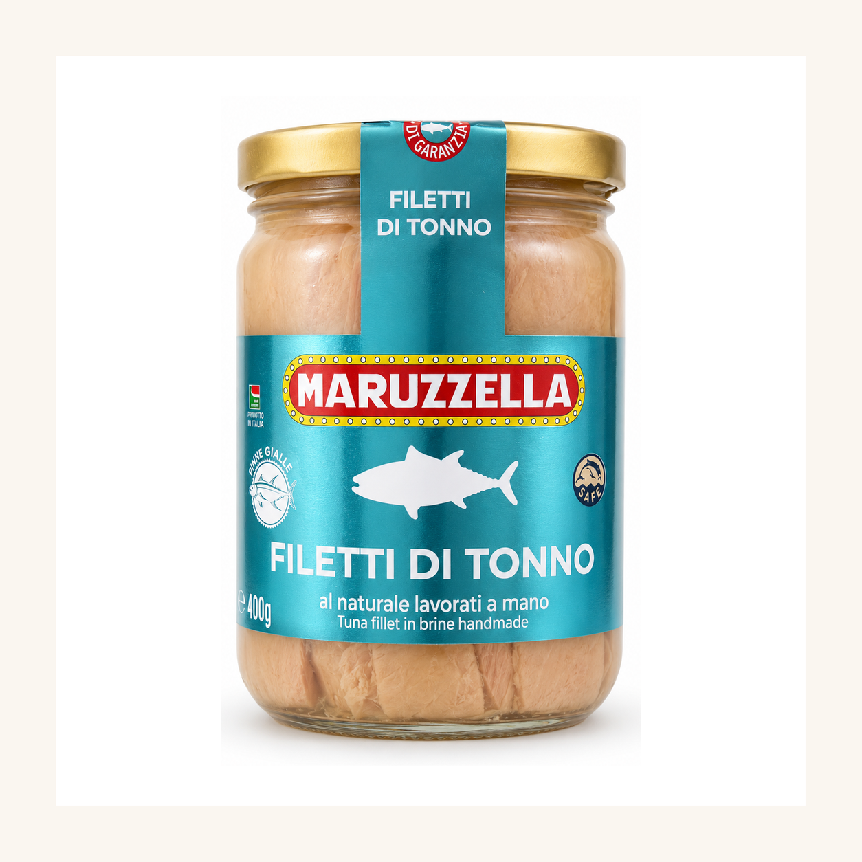 Maruzzella tuna fillets in brine