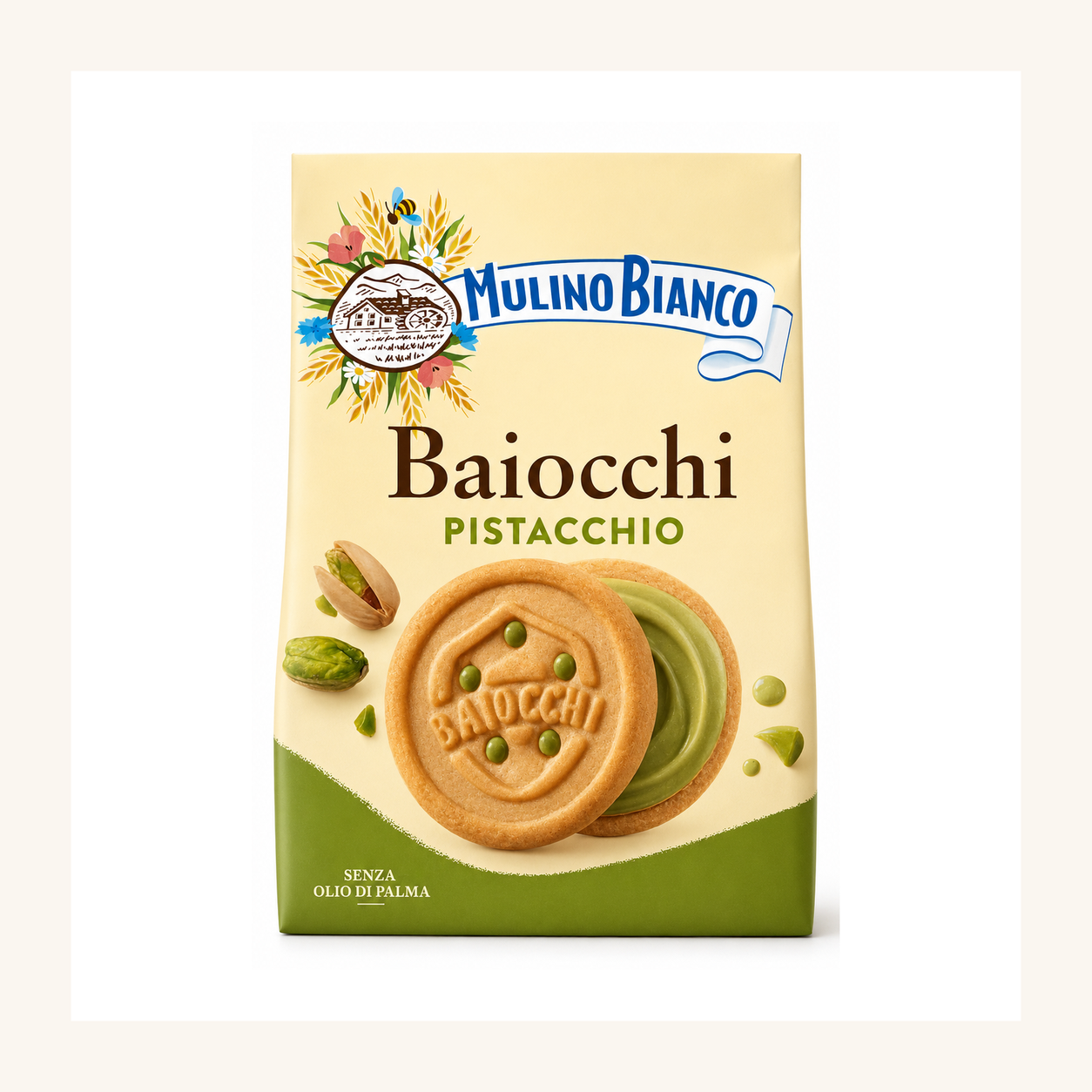 Mulino Bianco Baiocchi Pistacchio